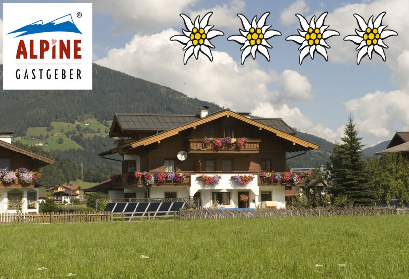 Höchste Auszeichnung für alpine Gastgeber: 4 Edelweiß