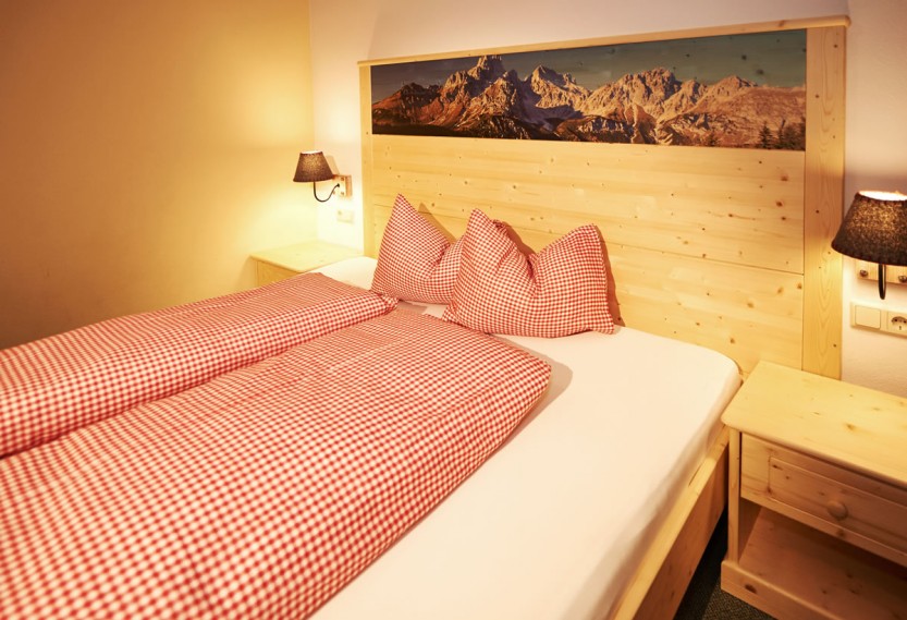 Komfortables Schlafzimmer in Apartment Typ 2
