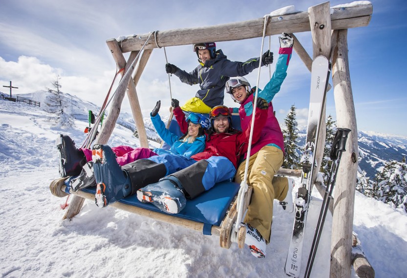 Skifahren in Flachau, Ski amadé © Flachau Tourismus