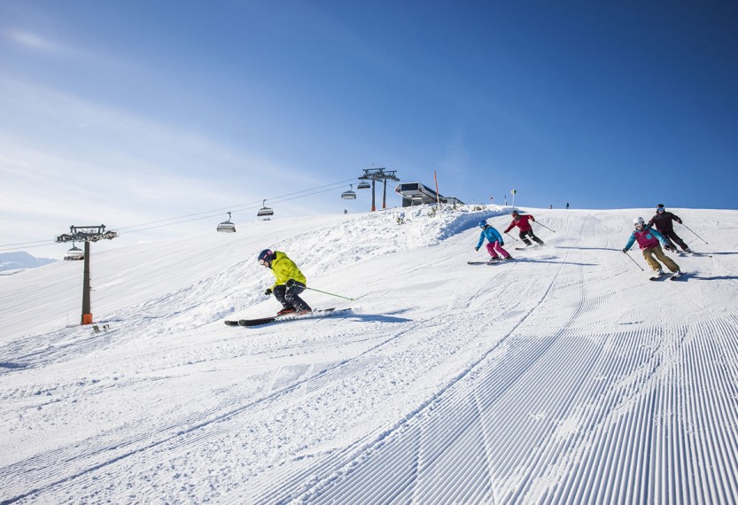 Skifahren im snow space Salzburg © Flachau Tourismus