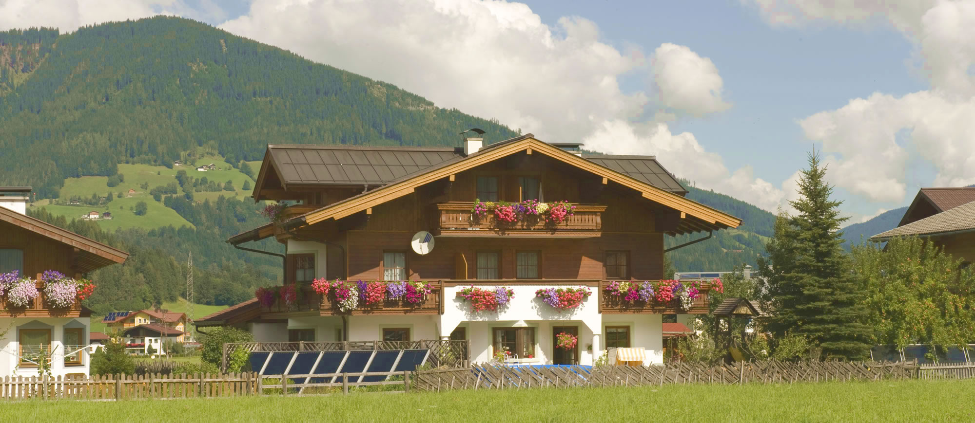 Haus Amadeo in Flachau im Sommer